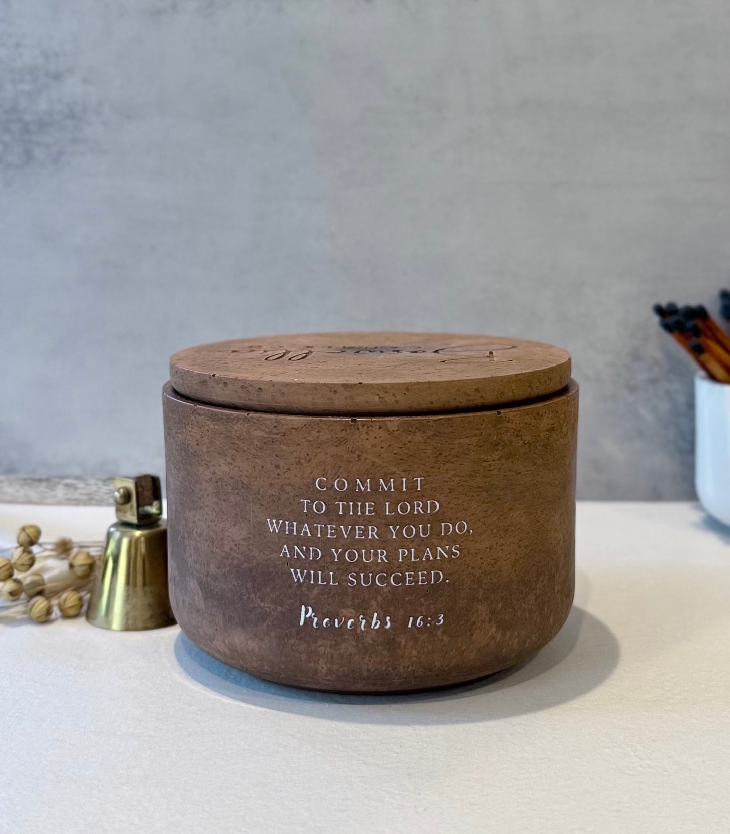 Coconut Sunset Colada - "Proverbs 16:3" (12oz)