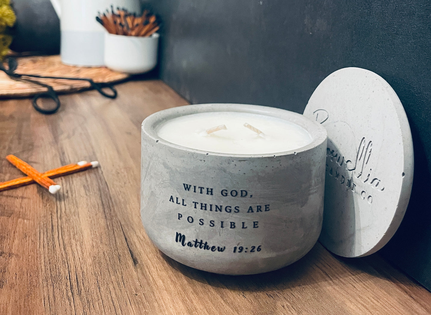 Sacred Sweetness - Matthew 19:26 (8oz)