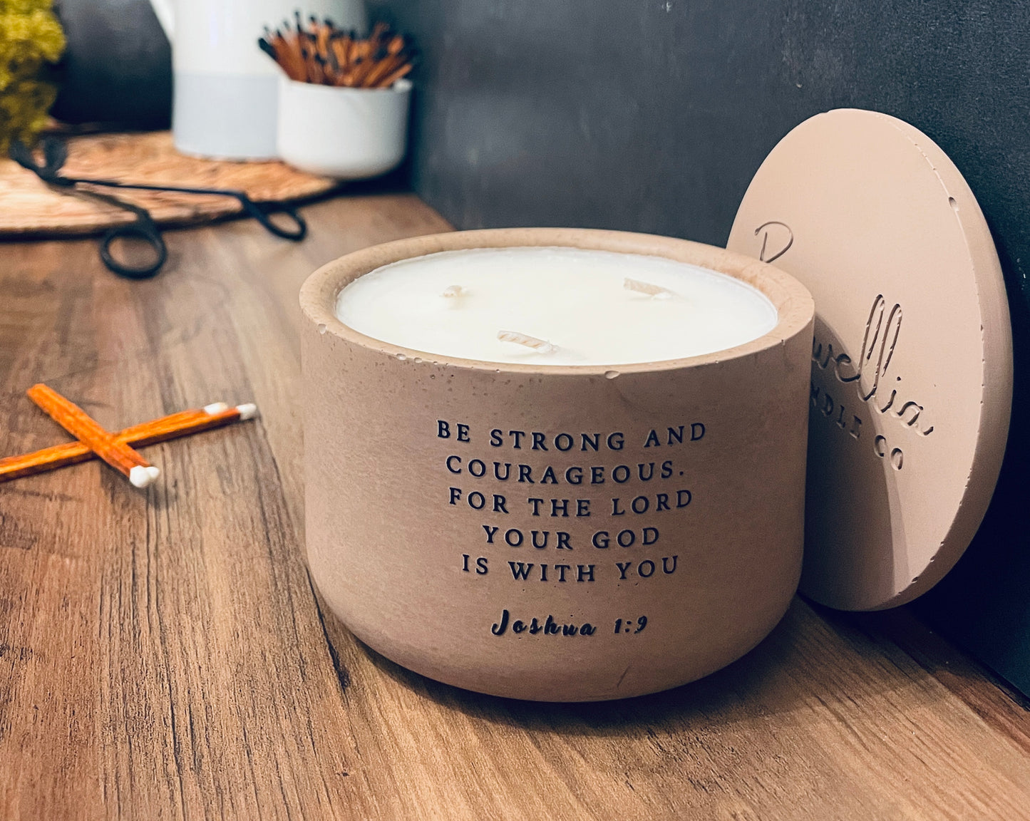 Cinnamon Latte Bliss - Joshua 1:9 (12oz)