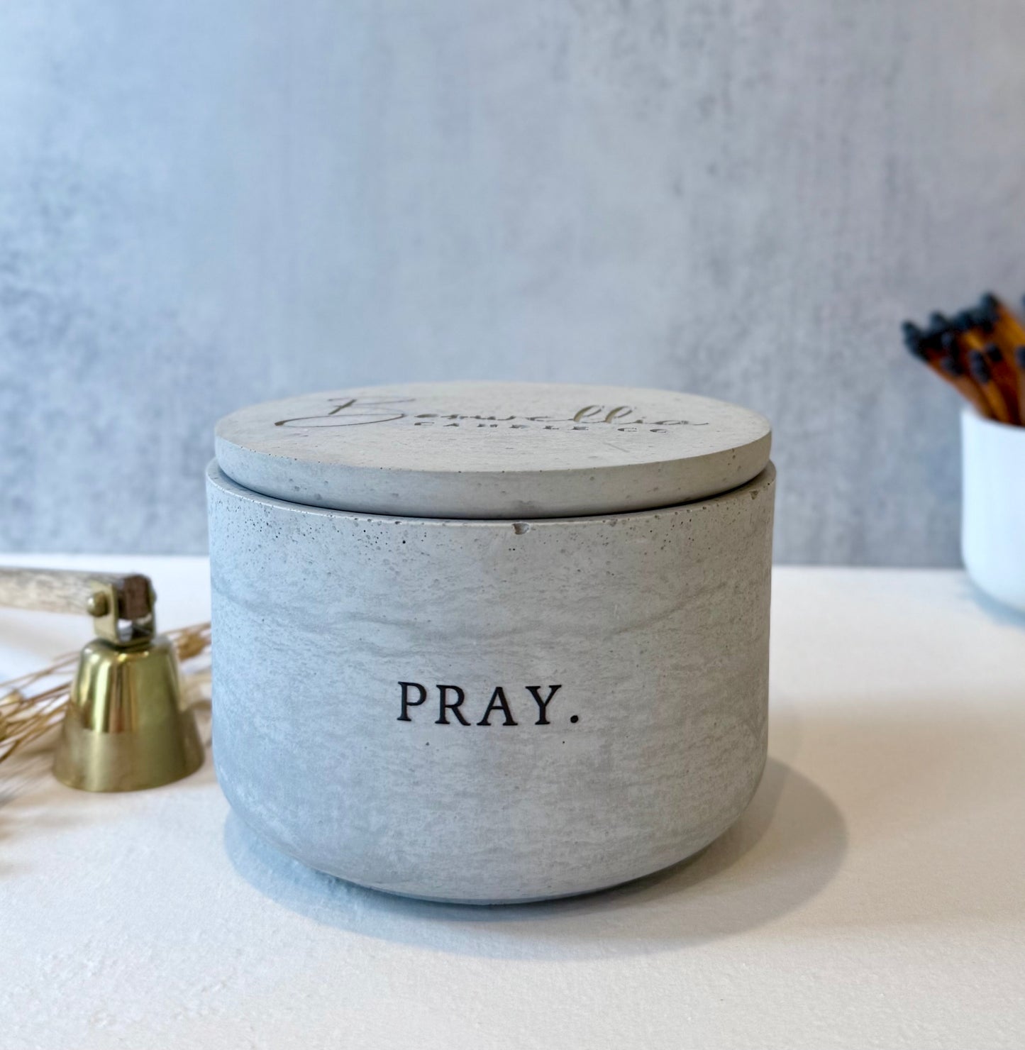 Morning Knit Bliss - "Pray" (12oz)