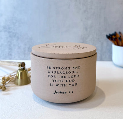 Cinnamon Latte Bliss - Joshua 1:9 (12oz)