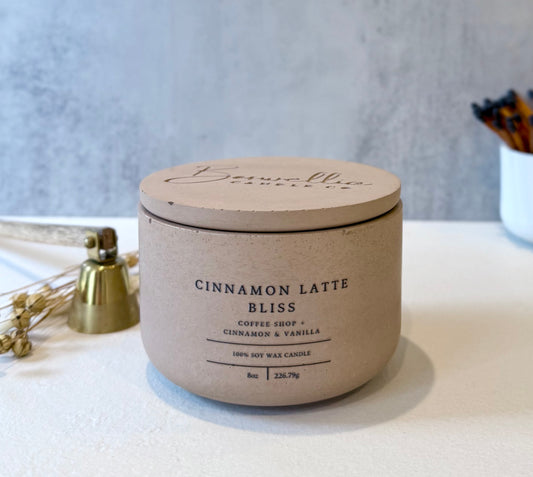 Cinnamon Latte Bliss - Joshua 1:9 (8oz)
