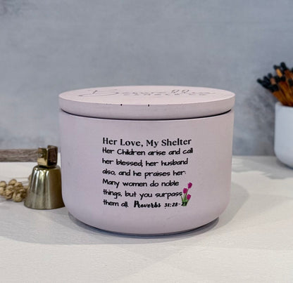 Her Love, My Shelter - (12oz)