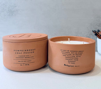 PumpkinBerry Chai Fusion - Philippians 4:6-7 (12oz)