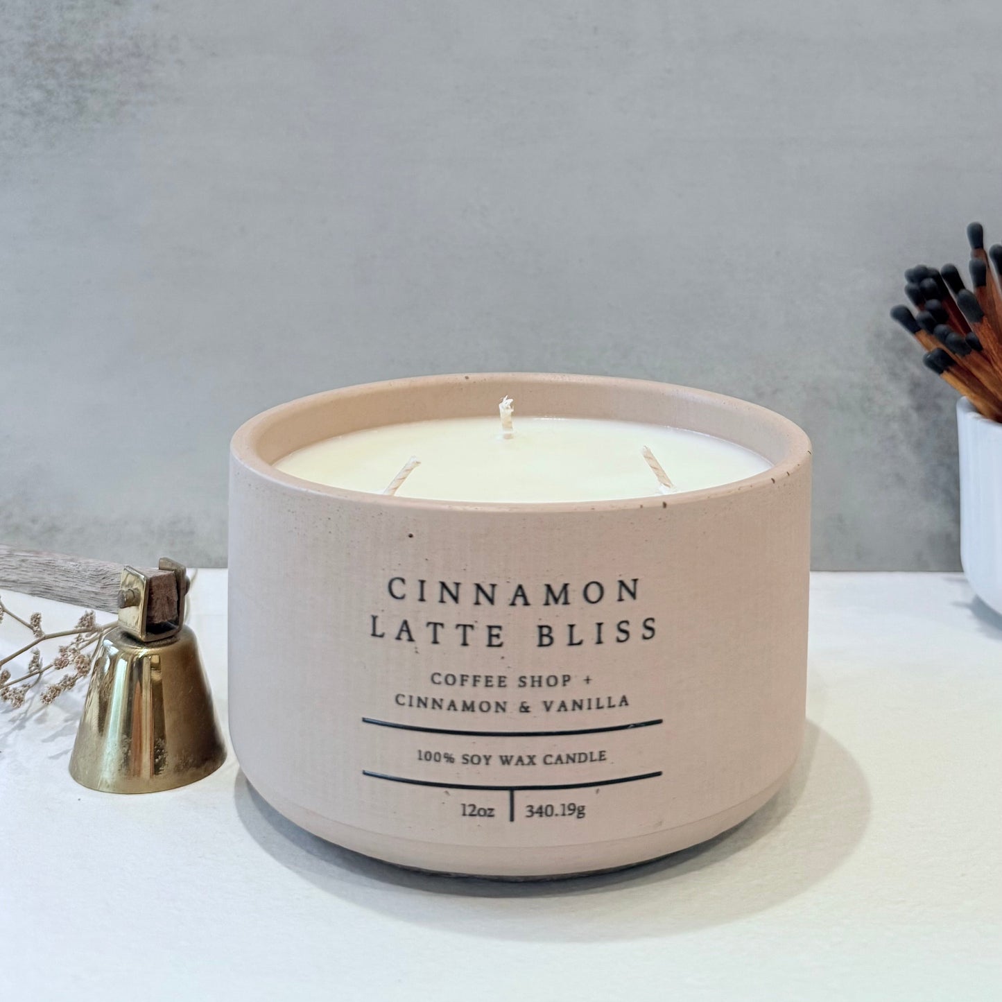 Cinnamon Latte Bliss - Joshua 1:9 (12oz)