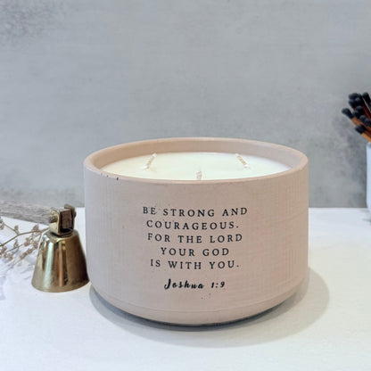 Cinnamon Latte Bliss - Joshua 1:9 (12oz)