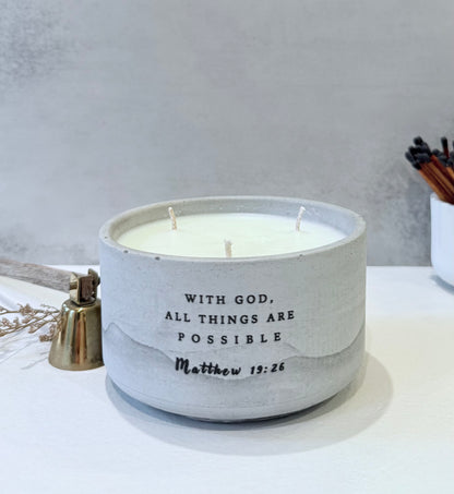 Sacred Sweetness - Matthew 19:26 (12oz)