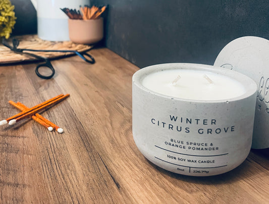 Winter Citrus Grove - Personalized (8oz)