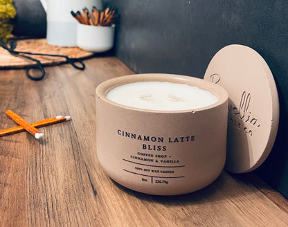 Cinnamon Latte Bliss - Joshua 1:9 (8oz)