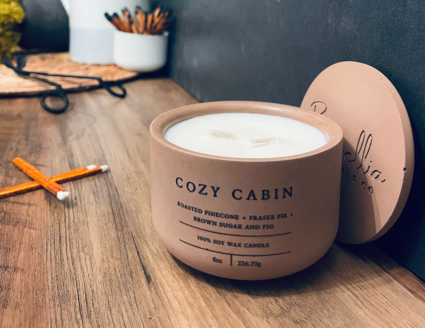Cozy Cabin - Joshua 24:15 (8oz)