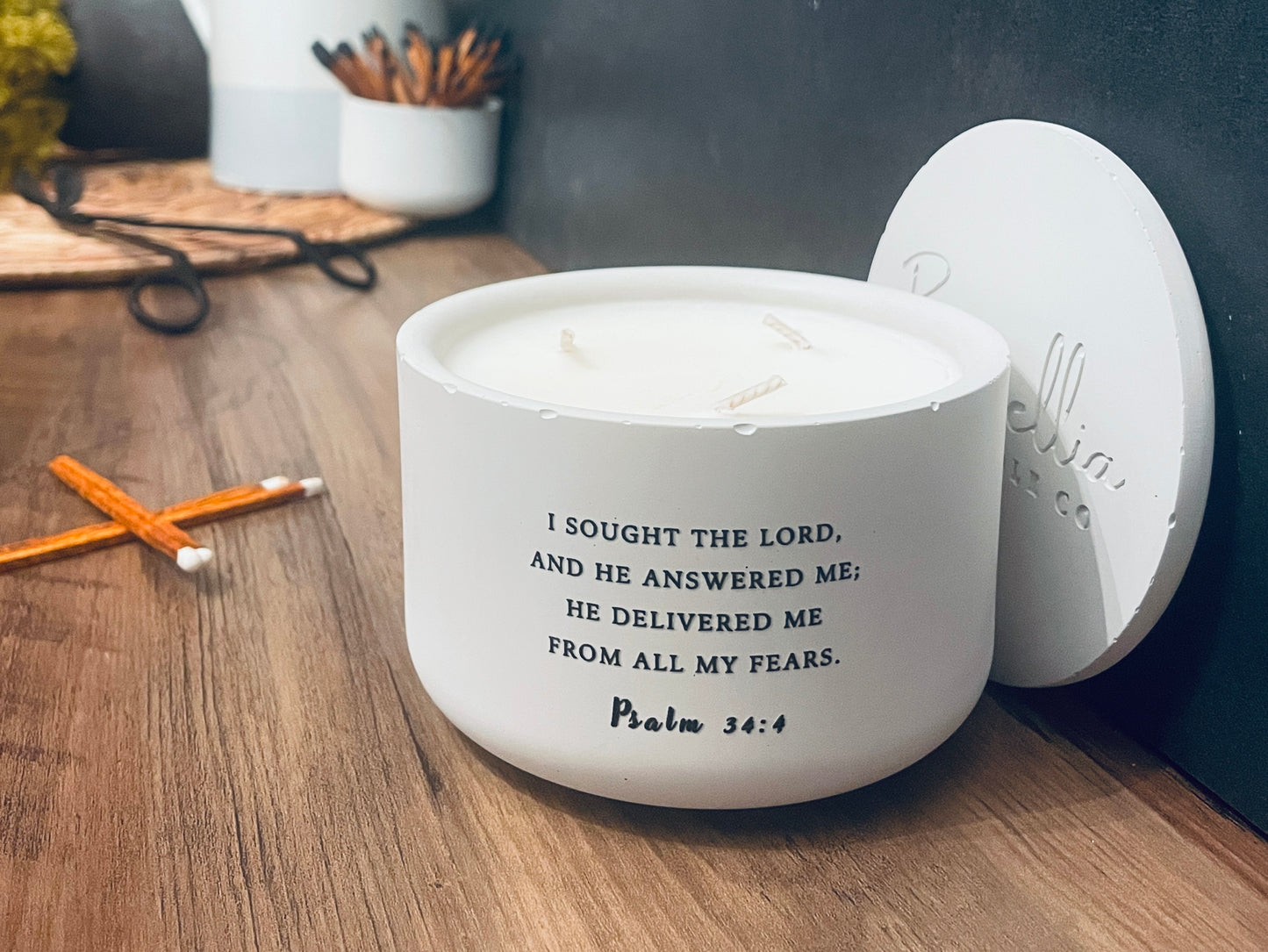 Forest S'mores - Psalm 34:4 (12oz)