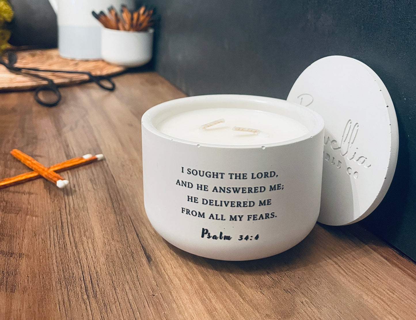 Forest S'mores - Psalm 34:4 (8oz)