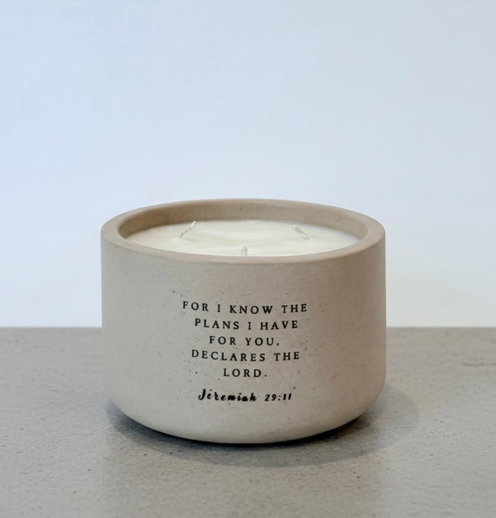 Calypso Fruit Fusion - Jeremiah 29:11 Scripture Candle (12oz)