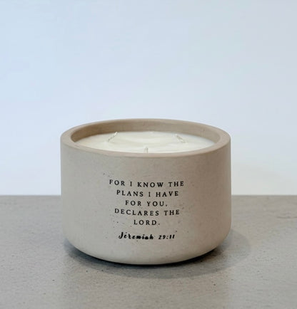 Calypso Fruit Fusion - Jeremiah 29:11 Scripture Candle (12oz)