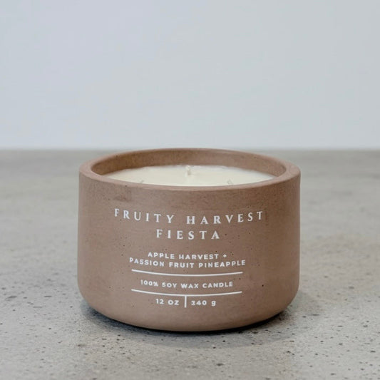 Fruity Harvest Fiesta - Jeremiah 17:7 Scripture Candle (12oz)